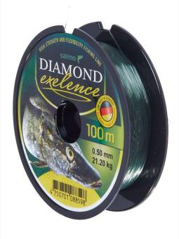 ЛЕСКА DIAMOND монофильная 100m, 0.50mm, 21.20kg. "Salmo"