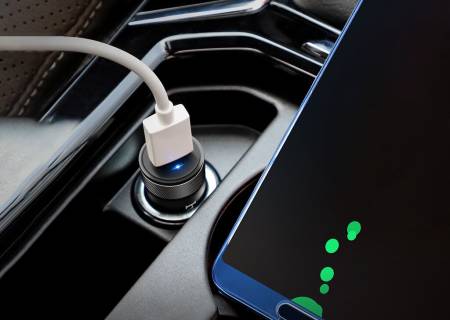 АВТОМОБИЛЬНОЕ ЗАРЯДНОЕ УСТРОЙСТВО USB 12-24V 3А "hoco."