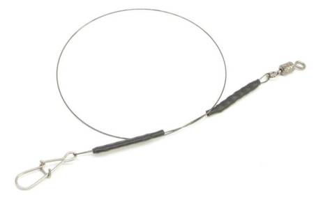 ПОВОДОК титановый Wire A.F.W. Classic 35см 14кг "Dragon"