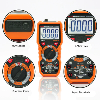 Мультиметр PeakMeter PM18C