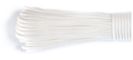 Paracord 550 white #007 30 метров