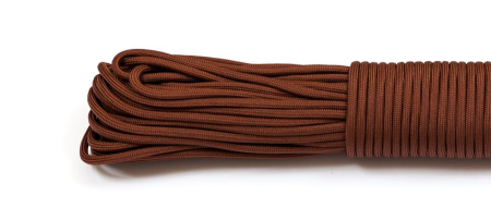 Paracord 550 brown #015 30 метров