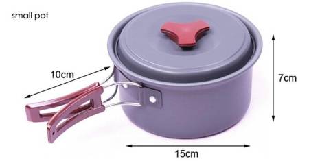 Набор туристической посуды "Camping set pot" AL-500