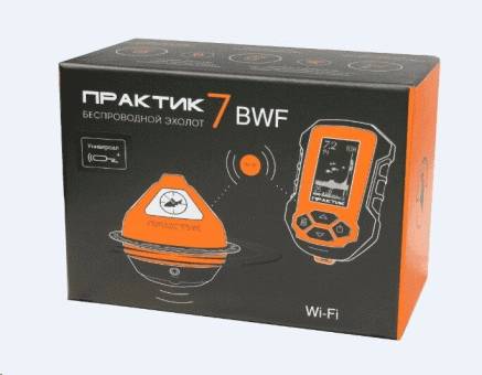 Эхолот «Практик 7 BWF Универсал»  (Wi-Fi) Маяк+Блок+Проводной датчик