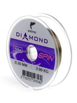 ЛЕСКА DIAMOND монофильная 150m, 0.20mm, 3.90kg, "Salmo"