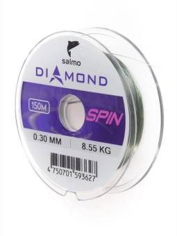 ЛЕСКА DIAMOND монофильная 150m, 0.30mm, 8.55kg. "Salmo"