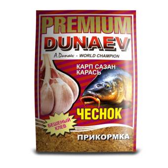 ПРИКОРМКА ЧЕСНОК 1000гр. "PREMIUM DUNAEV" ( карп сазан карась )