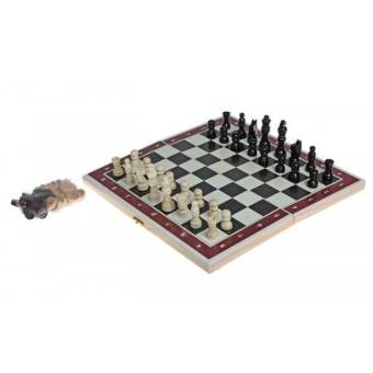 ИГРА НАСТОЛЬНАЯ 3 В 1 НАРДЫ ШАХМАТЫ ШАШКИ 29*29