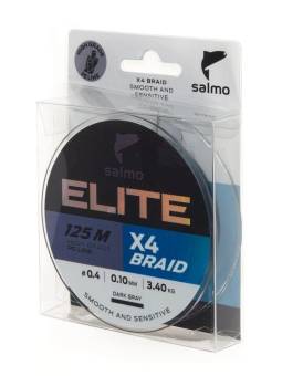 ЛЕСКА SNIPER BP ALL-R BRAID Х4 плетёная 125m, 0.10mm, 3.40kg "Salmo"