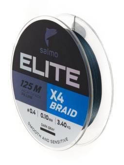 ЛЕСКА SNIPER BP ALL-R BRAID Х4 плетёная 125m, 0.10mm, 3.40kg "Salmo"