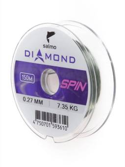 ЛЕСКА DIAMOND монофильная 150m, 0.27mm, 7.35kg, "Salmo"