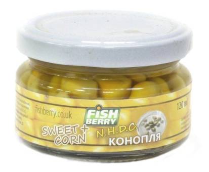 КУКУРУЗА насадочная Конопля "Fish berry" 120мл