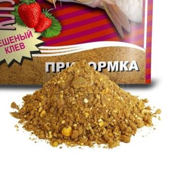 ПРИКОРМКА фидерная 1000гр. "Premium DUNAEV" (Клубника)