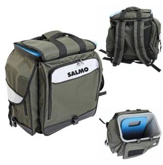 ЯЩИК-РЮКЗАК рыболовный 45л. 30Х38Х38СМ "Salmo"