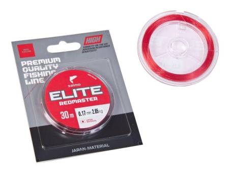 ЛЕСКА моноф. ELITE REDMASTER 30m 0.17mm 2.85kg "Salmo"