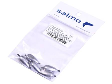 ГРУЗ с силиконовой трубочкой BULLET 12гр. "Salmo"