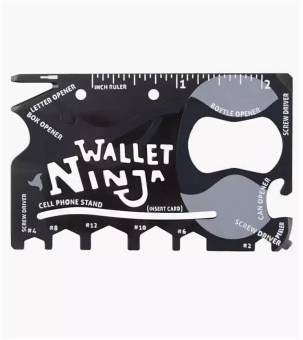 МУЛЬТИТУЛ КРЕДИТКА WALLET NINJA 18 В 1