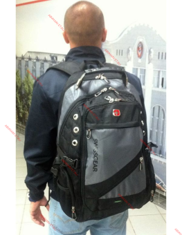 Рюкзак 35L 8810# USB BLACK