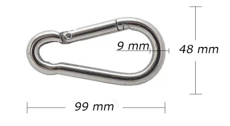 Карабин  99*48*9 №18