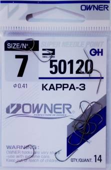 Крючки Owner 7/50120 0.41 KAPPA-3