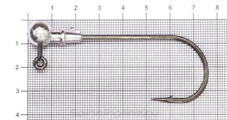 ДЖИГ-ГОЛОВКА 14гр. Round Jig 90 №10/0 "Hitfish"
