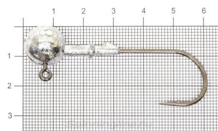ДЖИГ-ГОЛОВКА 18гр. Round Jig 90 №5/0 "Hitfish"