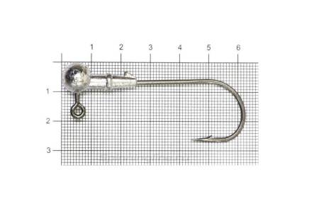 ДЖИГ-ГОЛОВКА 14гр. Round Jig 90 №6/0 "Hitfish"