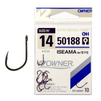 КРЮЧКИ Owner 14/50188 0.54 ISEAMA w/EYE