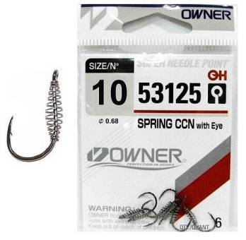 КРЮЧКИ "Owner" 10/53125 0.68 Spring Chihu w/EYE