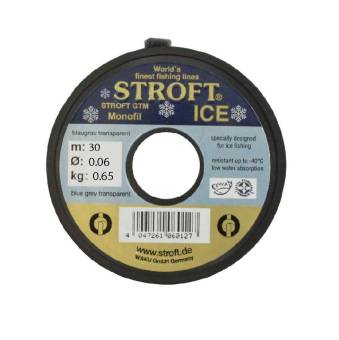 ЛЕСКА gtm ice 0.06мм 0.65кг 30м "STROFT"