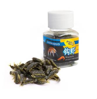 ПРИМАНКА МОРМЫШ естественный TAKEDO Hunter 1 см. 60шт. Аромат: Креветка