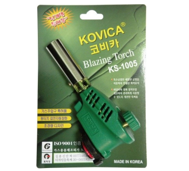 ГОРЕЛКА газовая с пьезоподжигом KOVICA KS-1005 КОРЕЯ