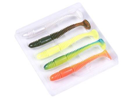 ВИБРОХВОСТЫ 4.5"(11.40) 5шт. PRO SERIES TIOGA MIX1 "Lucky John"