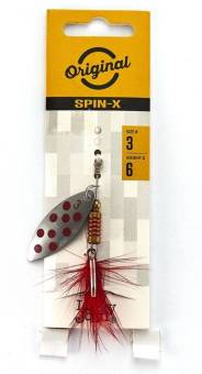 БЛЕСНА 03, 6,0г, SR вращ. SPIN X LONG "LUCKY JOHN"