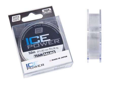 ЛЕСКА "ICE POWER" 50m, 0.282mm, 6.06kg "Salmo"