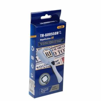 ЛУПА 3х с подсветкой 6 LED ( TH-600558H )