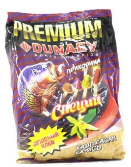 ПРИКОРМКА "Dunaev" Premium 1кг Карп-Сазан Специи